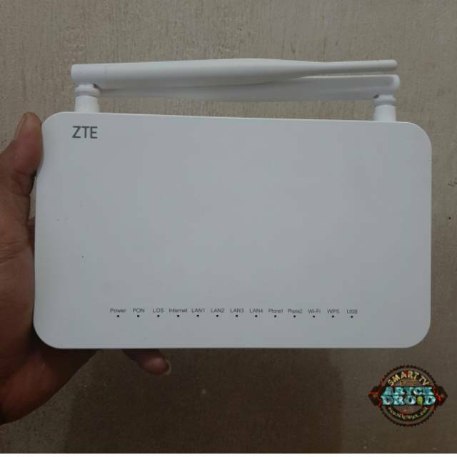 Router ONT ZTE f609 V3