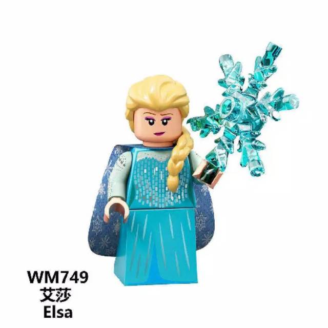 Lego Elsa Minifigure Frozen WM749 | Shopee Indonesia