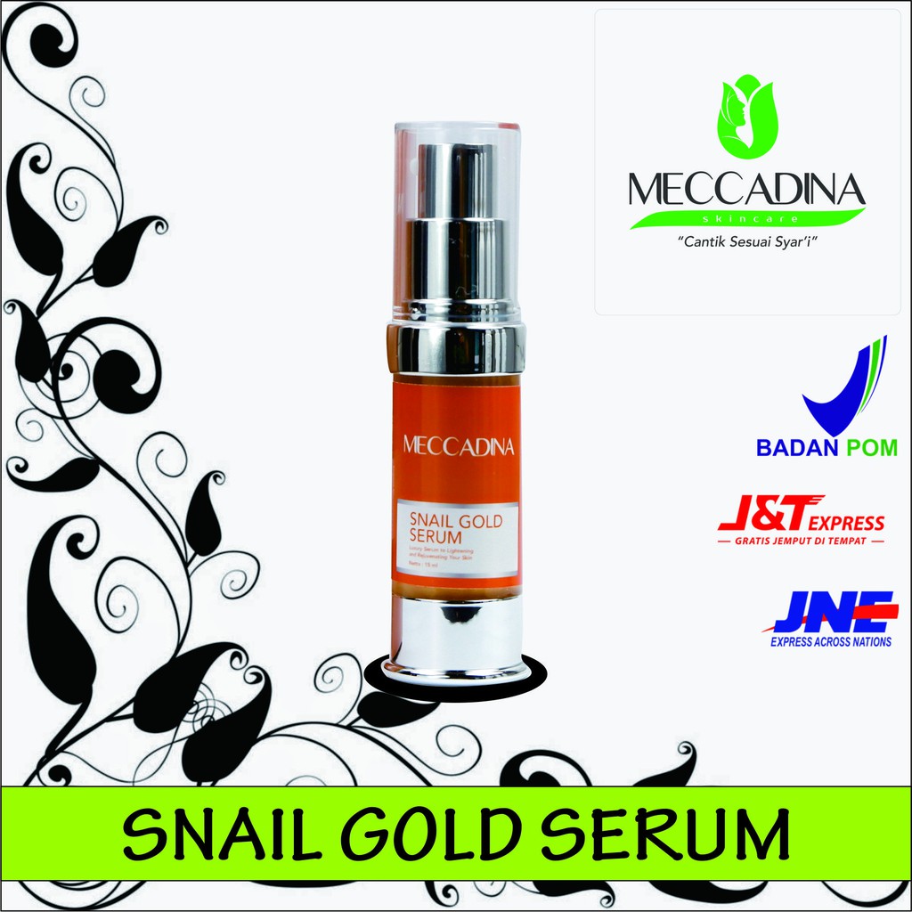 SERUM ANTI AGING MENGHILANGKAN KERUTAN DI WAJAH/SNAIL GOLD SERUM/SUDAH BPOM