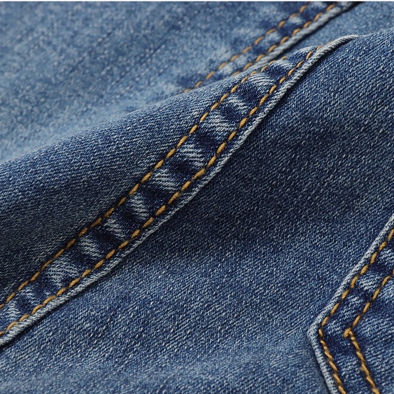 【COD】Denim Seksi New Korean Highwaist Cutbray Celana Jeans Panjang Wanita