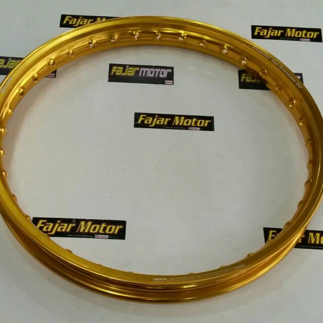 SCARLET RIM VELG WR KOTAK 140 RING 17 BLACK SILVER GOLD PURPLE TITAN ORANGE BLUE RED GREEN