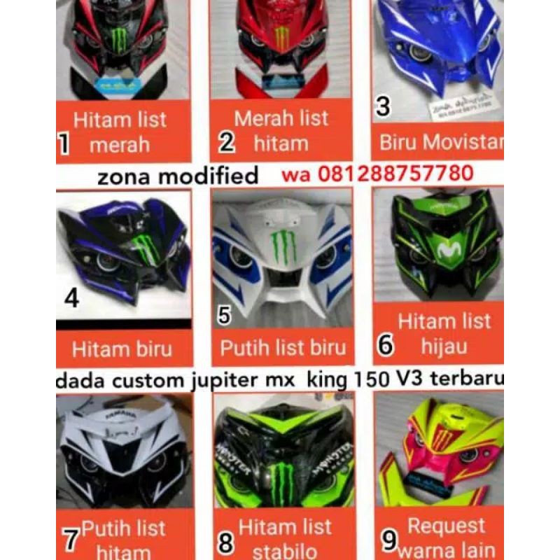 Dada Custom Mx King / New Mx King V3 Terbaru