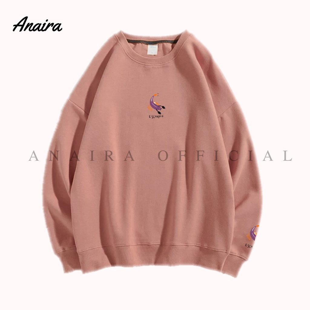 ESCORPIO SWEATER CREWNECK WANITA ANAIRAOFFICIAL