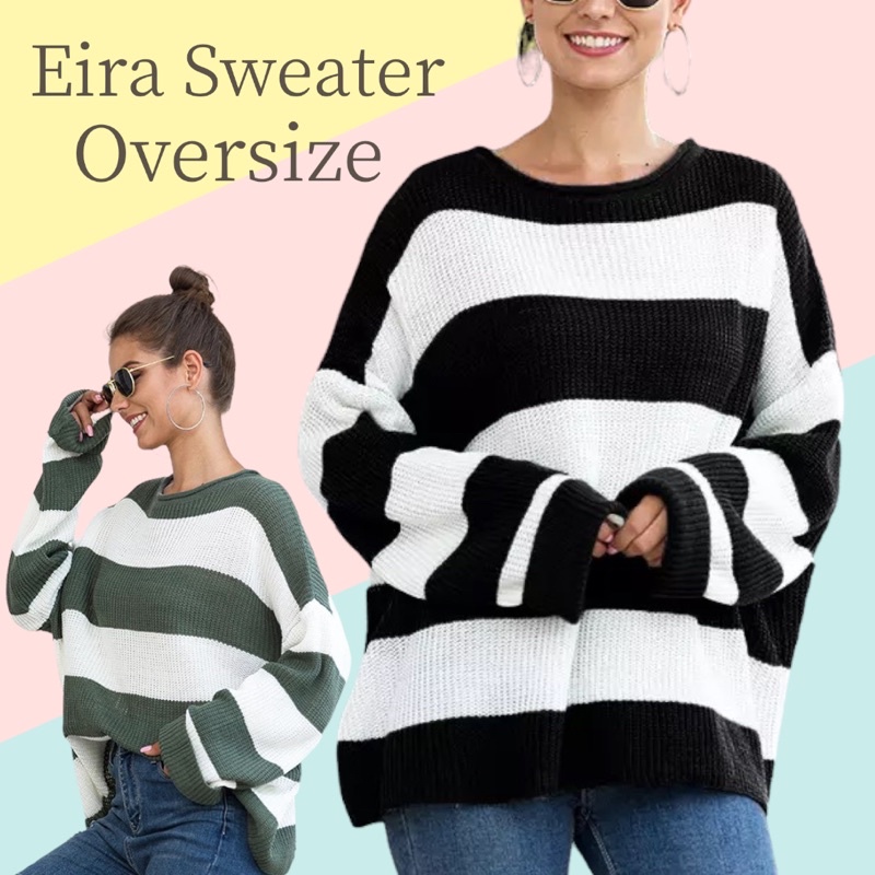 Eira sweater Rajut Oversize knit Tebal