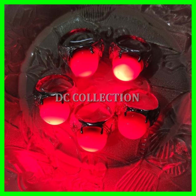 CINCIN BATU MERAH DELIMA NYALA SULAP GIMMICK