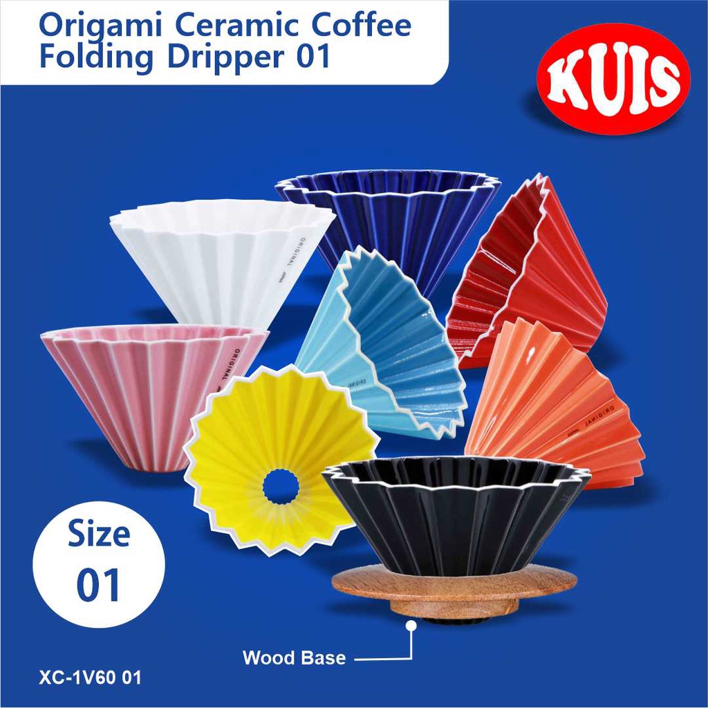 Jual Origami Ceramic Coffee Folding Dripper 01 Limited Edition Plus