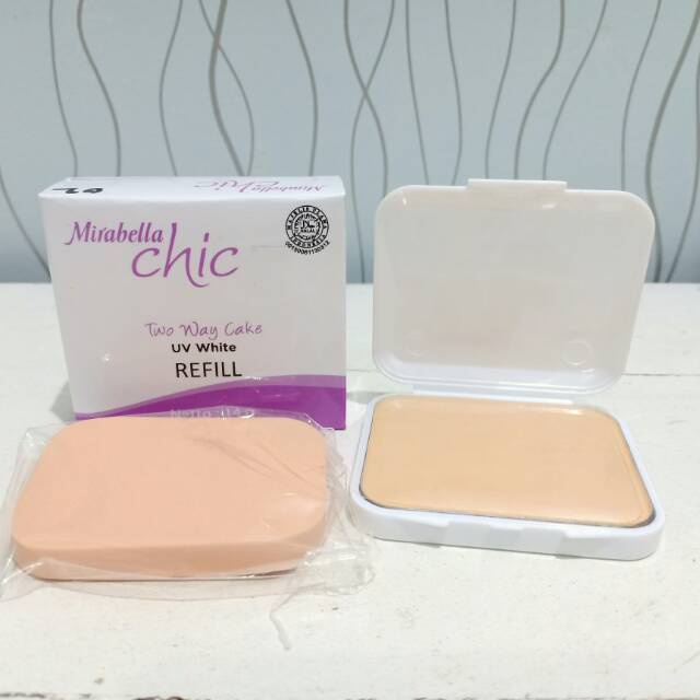 Mirabella Chic Two Way Cake UV White Refill