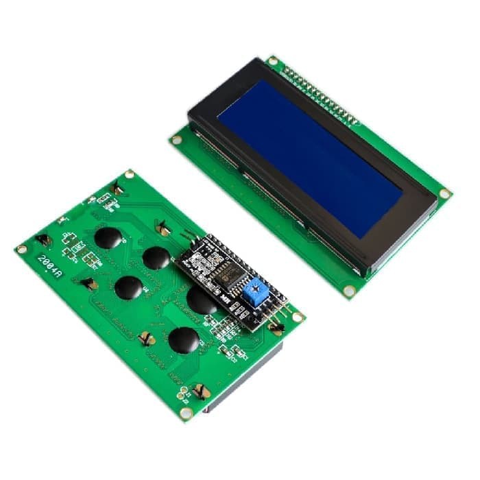 Blue LCD 2004 - 20x4 + i2C IIC Backpack LCD Module for Arduino