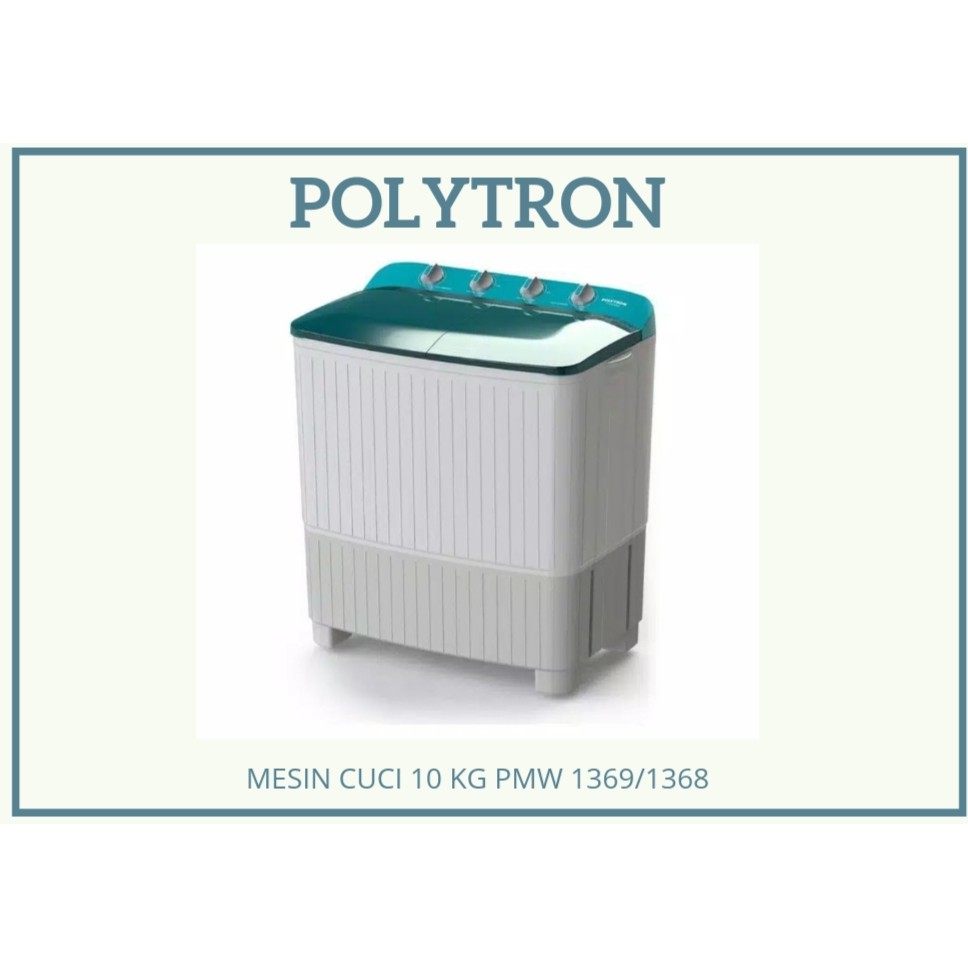 MESIN CUCI POLYTRON 10 KG PMW 1369/1368