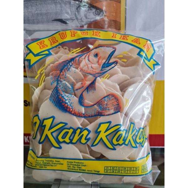 

KERIPIK KERUPUK ikan mentah 500grm