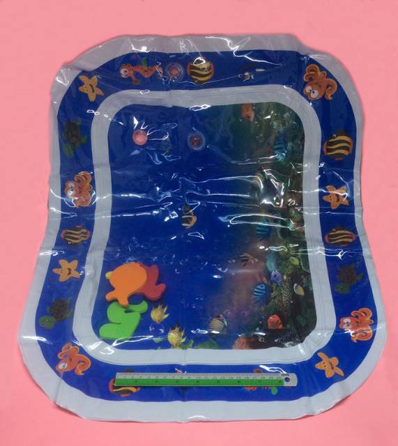 Matras air bermain main bayi anak Baby Kids Water Play Mat playmat  Mainan edukatif edukasi