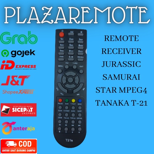 REMOTE TV RECEIVER PARABOLA TANAKA SAMURAI T21