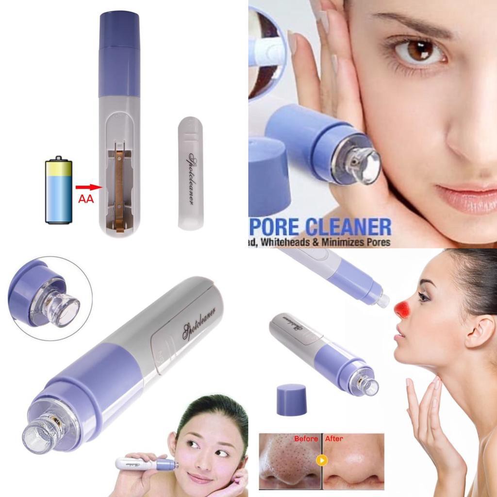 #LC-BeautyTools Alat Penyedot Komedo Cleaner Acne Vacuum Komedo