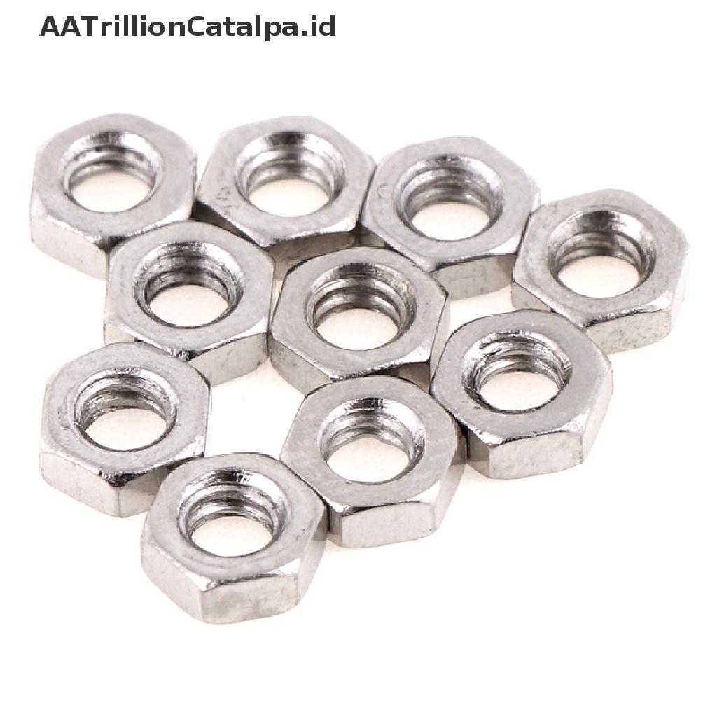 (AATrillionCatalpa) 10 Set Baut / Mur / Baut / Sekrup serial VGA Ukuran 5 + 7mm