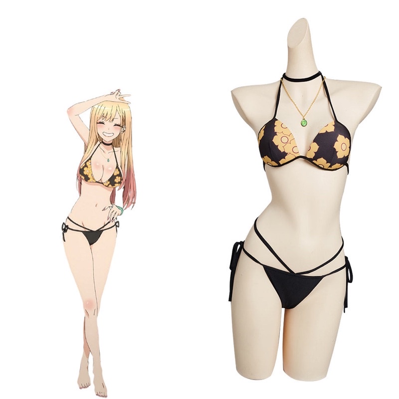 Marin kitagawa bikini swimsuit underwear cosplay anime manga japan