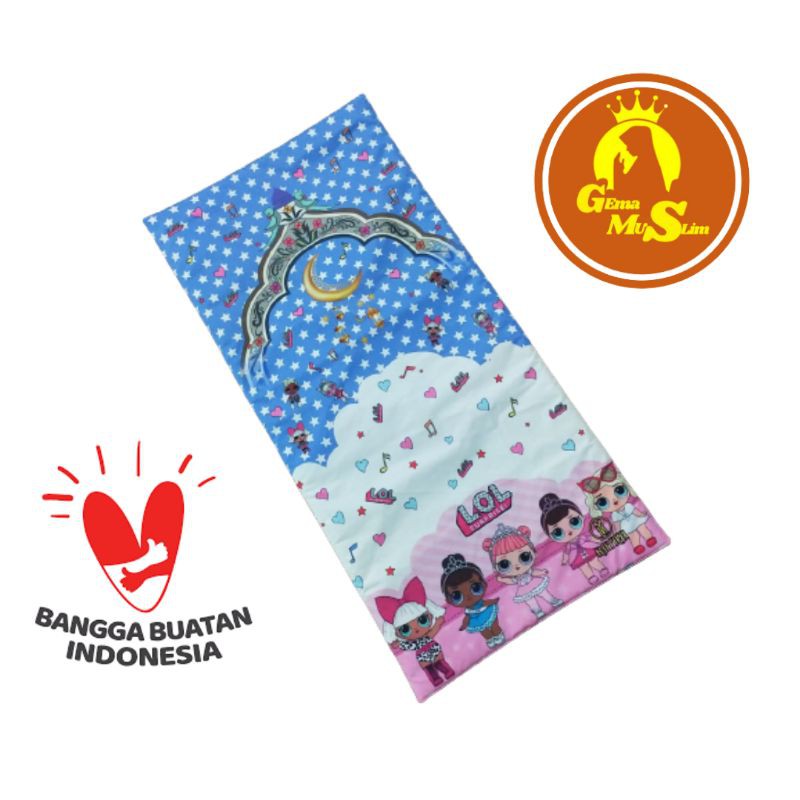 Sajadah Anak Karakter Warna Dan Motif Random