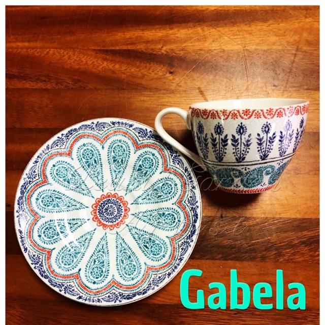 Coffeeset motif gabela