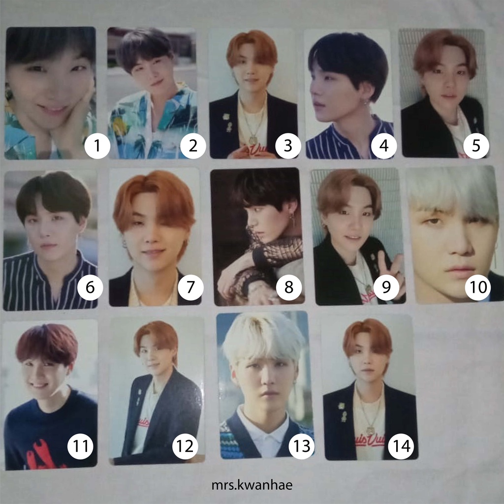 [SG] SHARING BTS - Dicon BTS Photocard 101