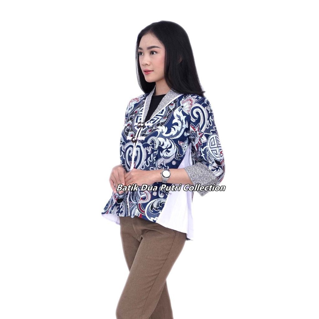 Bolero Batik Wanita Kemeja Hem Batik Pria