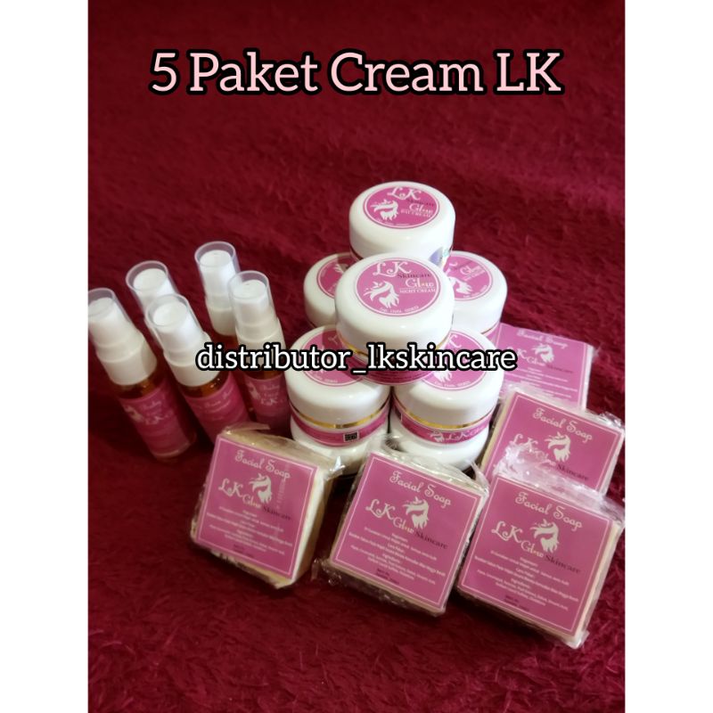 5 PAKET CREAM LK GLOW SKINCARE