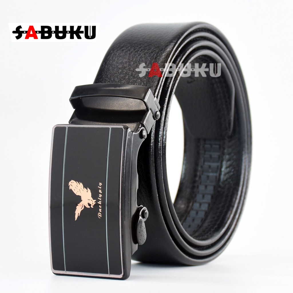Ikat Pinggang Pria Tipe Rell Otomatis Fashion Pria Kekinian Sabuk Mewah  - 100