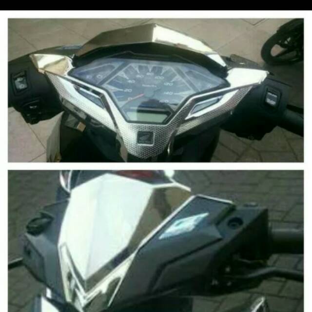 Paket vario 125 LED 150 chrome visor vario 125 led 150 chrome + cover / garnis km vario 125 led 150