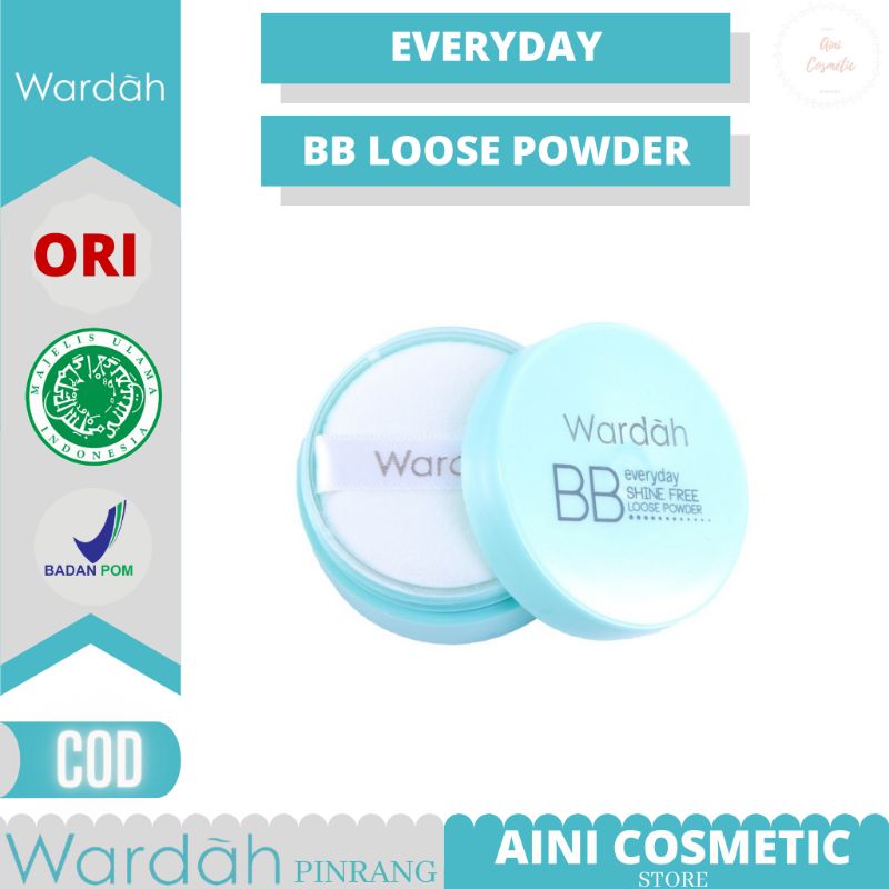 Wardah Everyday Shine Free BB Loose Powder - Bedak Tabur