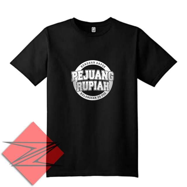 Tshirt Kaos Sunda Pejuang Rupiah High Quality