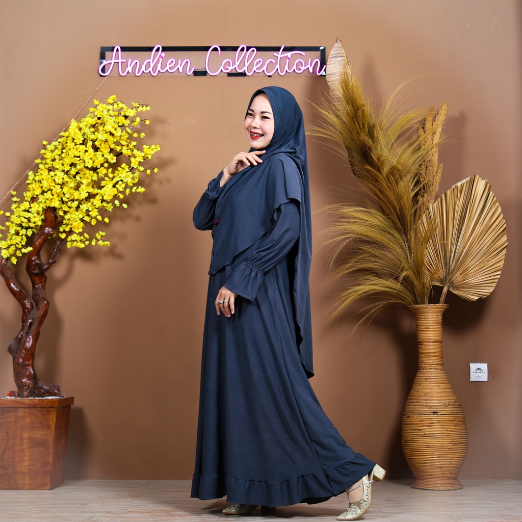 Syabiya gamis set hijab syar'i