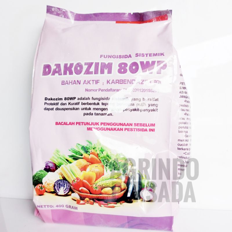 Fungisida Dakozim 80WP 400 gram | Dakozim 400 gram | Dacozim 400 gram