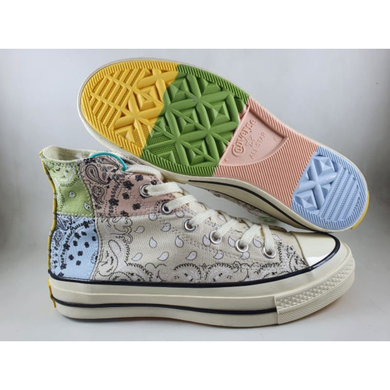 Offspring X Converse Chuck 70s Paisley Patchwork(free tali sepatu extra)