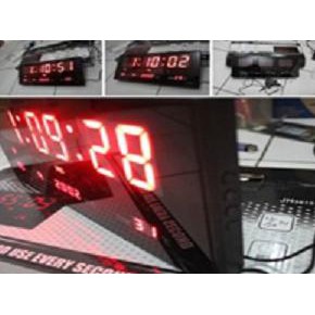 Jam Dinding Digital Led 3615 Merah