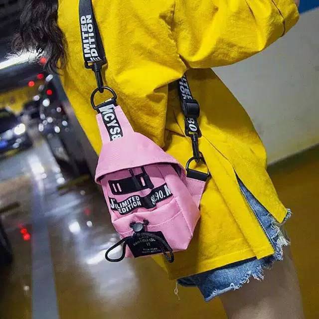 RAJA  Waisbag wanita AMELIA mc mini tas mini slempang kecil/spempang wanita terbaru