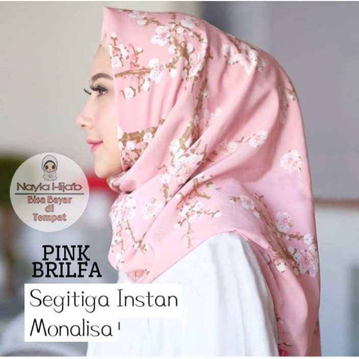 Jilbab Instan Terbaru Hijab Segitiga Instan monalisa Kerudung Instan Termurah Nayla Hijab