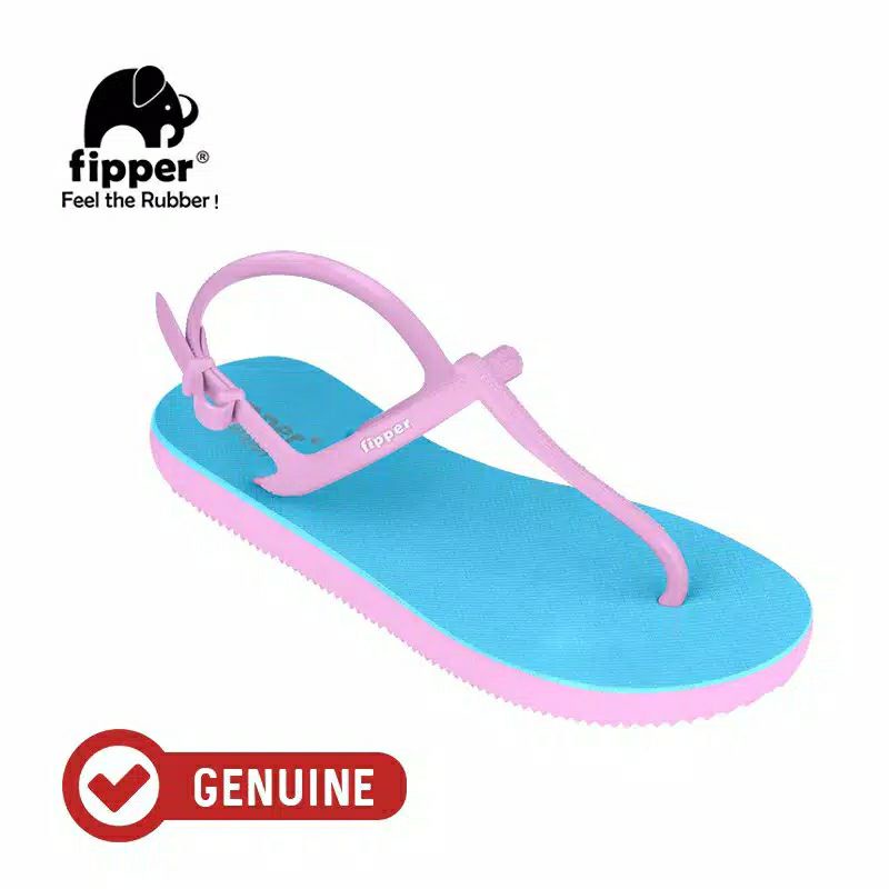 Fipper Strappy Blue Sky / Pink Soft
