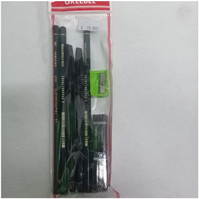 

Mantap Paket Hemat P / Paket Alat Tulis Murah Greebel Ballpoin Pensil Bergaransi