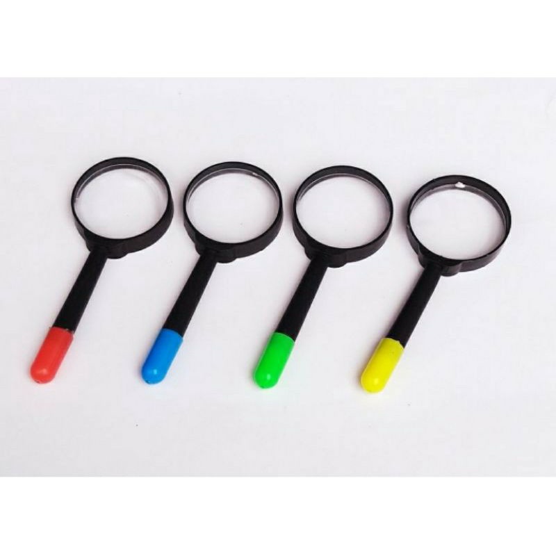 Kaca Pembesar Mainan Lup Edukasi Pulpen Lup Pensil Kaca Api