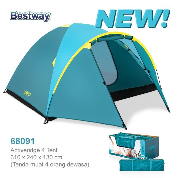 Tenda Camping Dome 4 Orang Montana Pavillo 68091