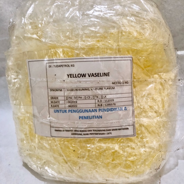 Vaselin Kuning 1 kg / Yellow Vaselin  1 kg/ Vaselin Flavum