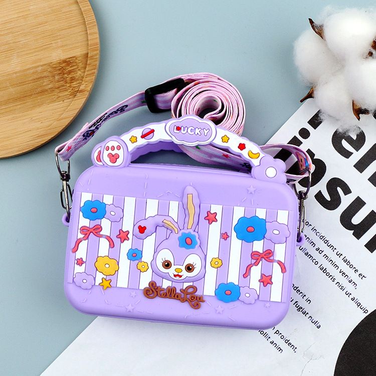 LX804588 Tas SELEMPANG ANAK  Karakter Lucu Talpan Bisa diatur  Import 1kg bisa 6 tas supplier tas import  EL 4588