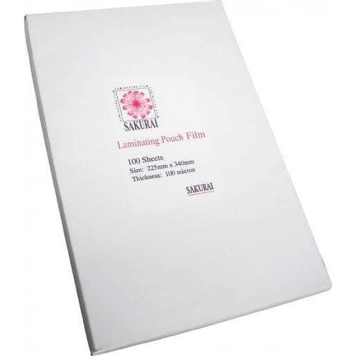 

Termurah Plastik Laminating Film A4 ( isi 100 Lembar)-Laminator/Mesin Laminasi Terlaris