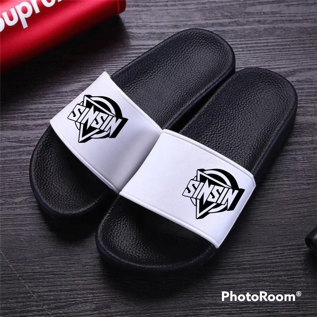 SANDAL SLOP PRIA TERBARU / SANDAL SLIDE/ SANDAL DISTRO / SANDAL PRIA SINSIN