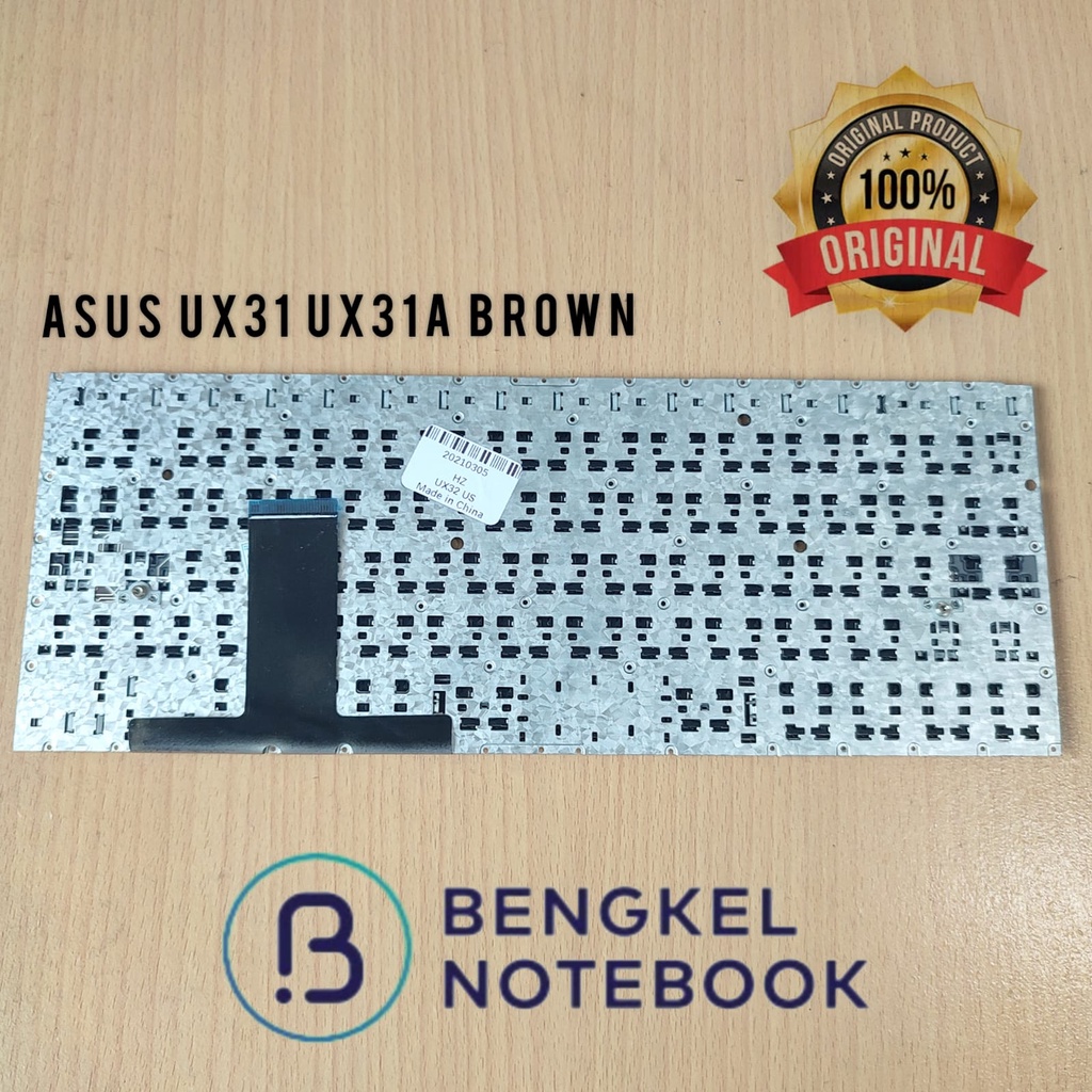 Keyboard Asus UX31 UX31A UX31E BX32VD BX32 UX32 UX32VD Brown Coklat