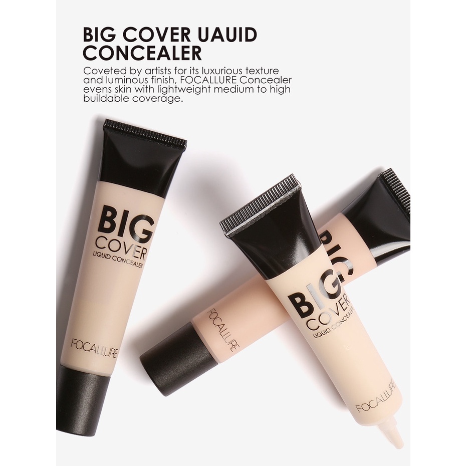 Focallure Big Cover Liquid Concealer Tube Focallure Conceler Focallure Consealer Focallure Conseler Focallure Concealer Focallure Focallur Focalure Fucallure Focalure Foccalure