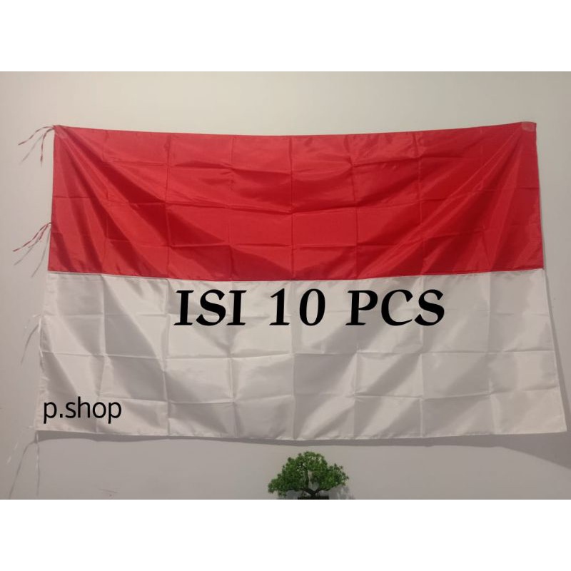 Jual Isi Pcs Bendera Merah Putih Ukuran Jumbo Bendera Indonesia Shopee Indonesia