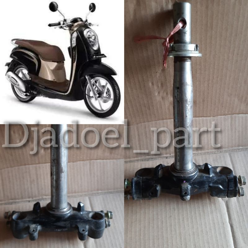 Segitiga T Atas Honda Scoopy Karbu Scoopy fi 2008-2024 ring 14 dan ring 12 Original