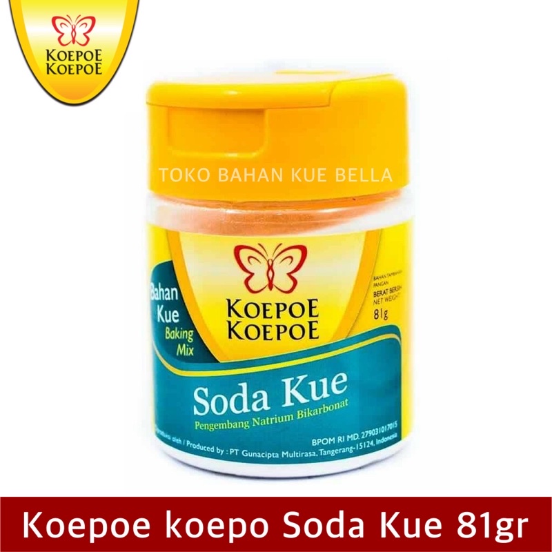 Koepoe Koepoe SODA KUE 81gr / Pengembang Kue