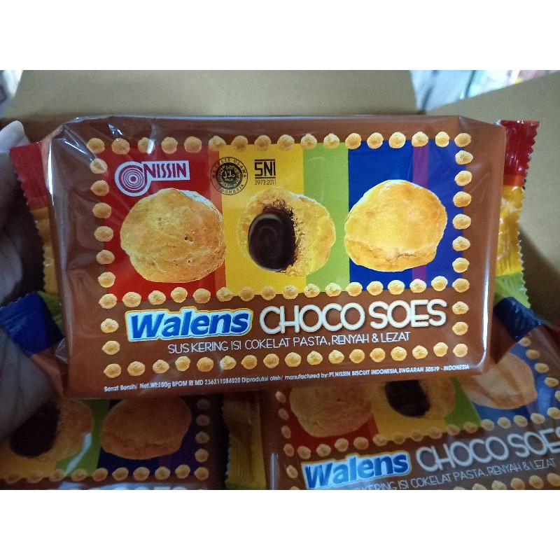 

nissin walens choco soes 100 gr