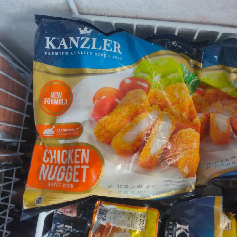 

KANZLER Chicken Nugget Original 450gr