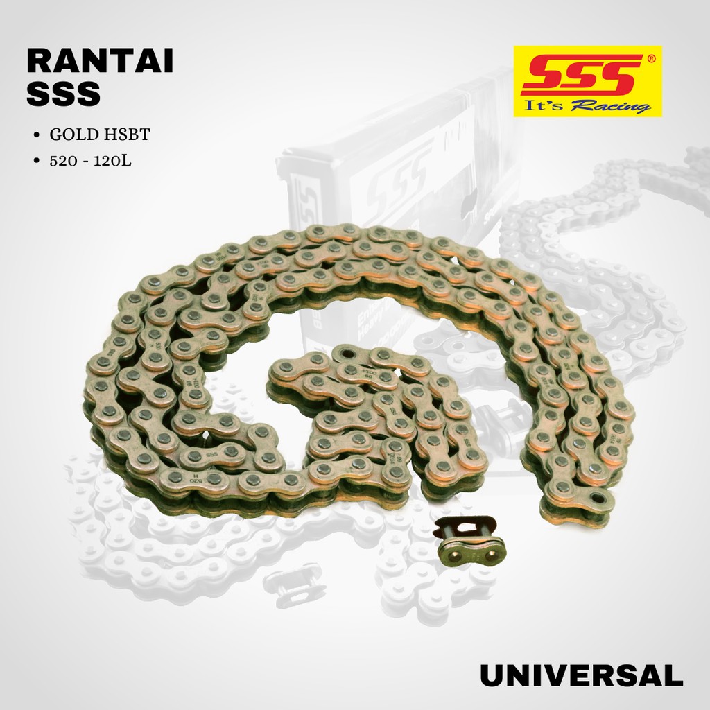 Rantai sss 520 120L HSBT GOLD